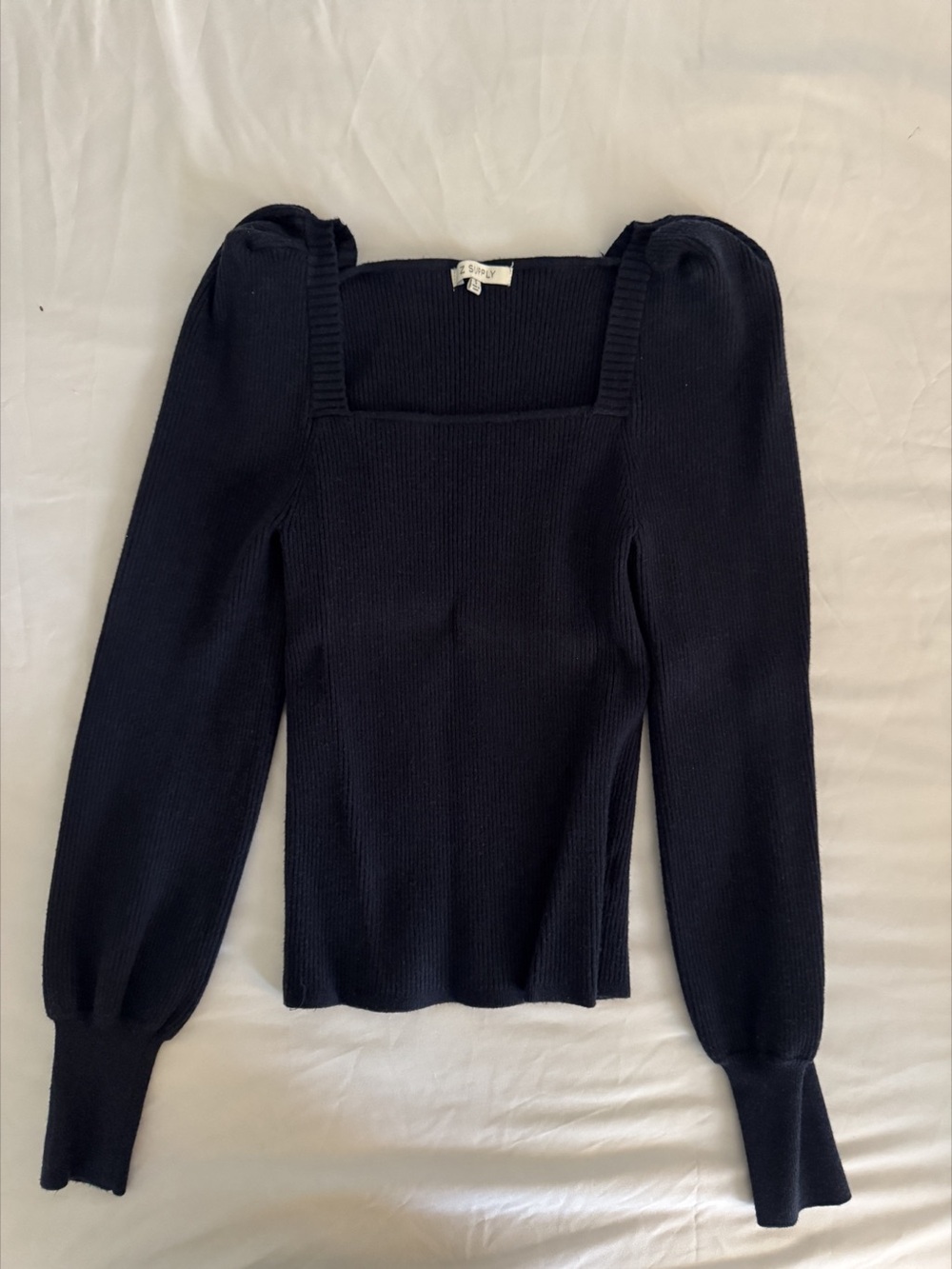 Navy Long Sleeve Sweater